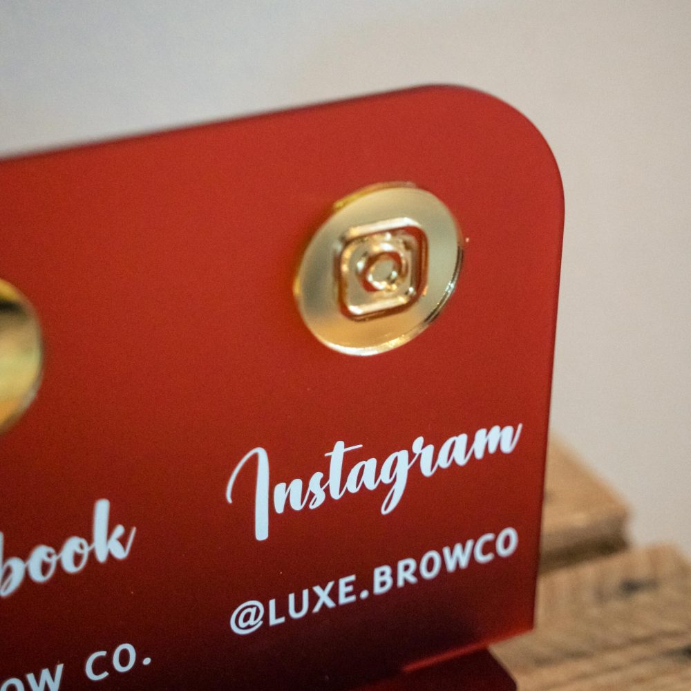 Social media sign