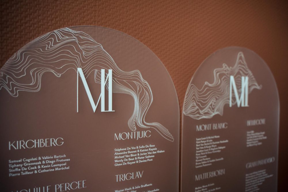 tafelschikking seating plan huwelijk trouw plexi 3D