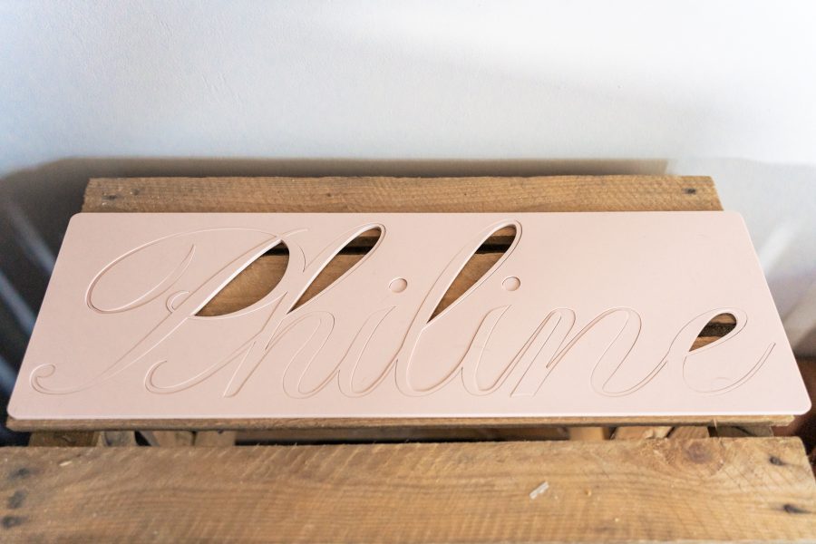 Uitgesneden naam of logo - plexi - Afbeelding 2