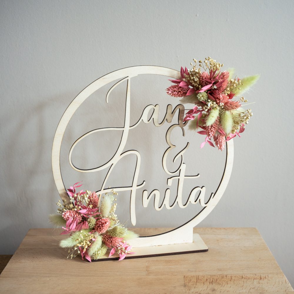 20240313 - BTLC - Houten flowerhoop met droogbloemen