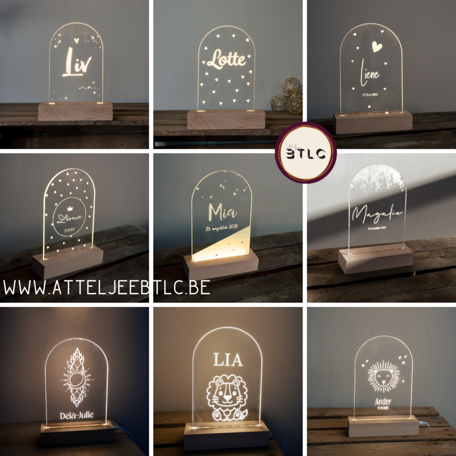 Gepersonaliseerd lampje - boog - Afbeelding 6